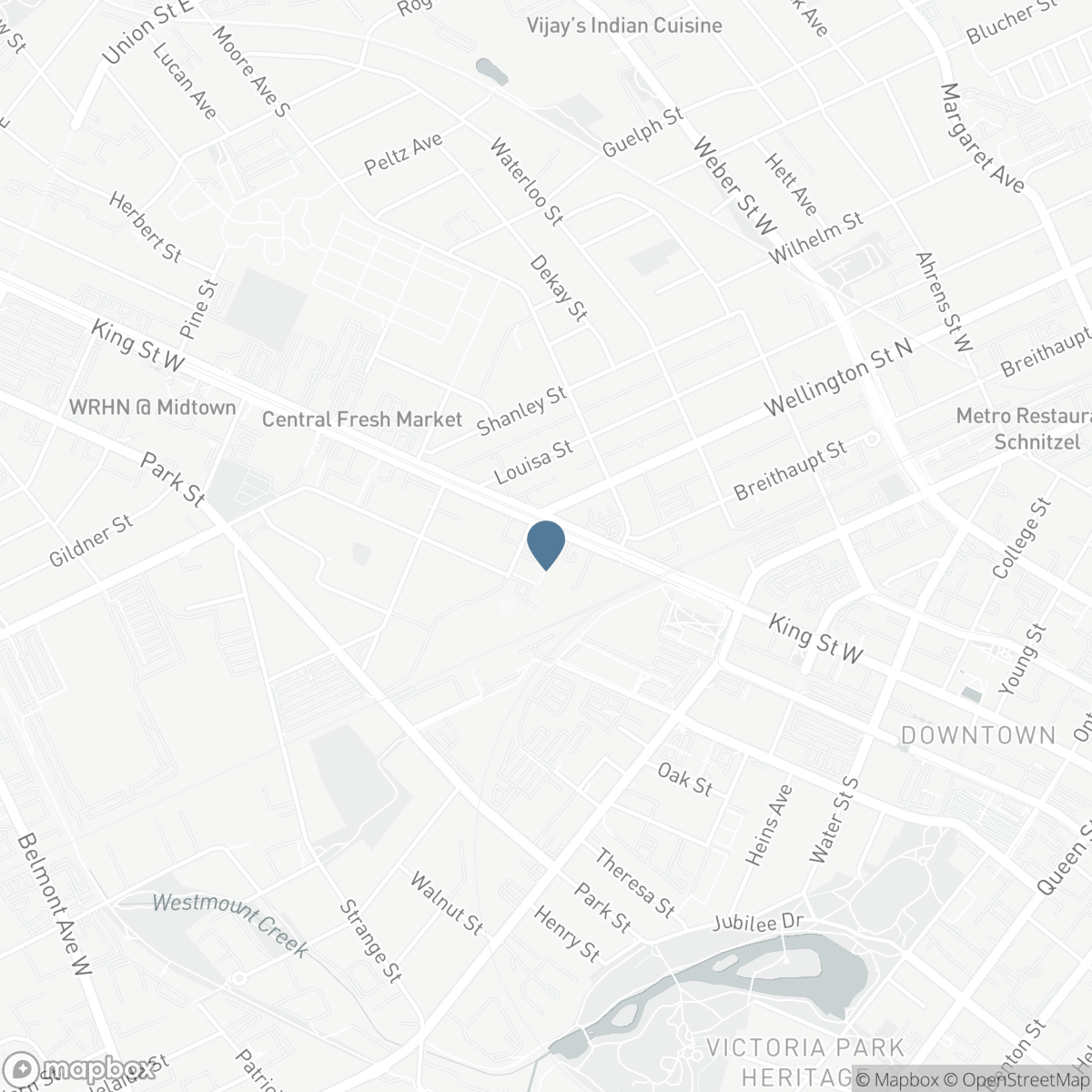 15 WELLINGTON Street S Unit# 103, Kitchener, Ontario N2G 0E4